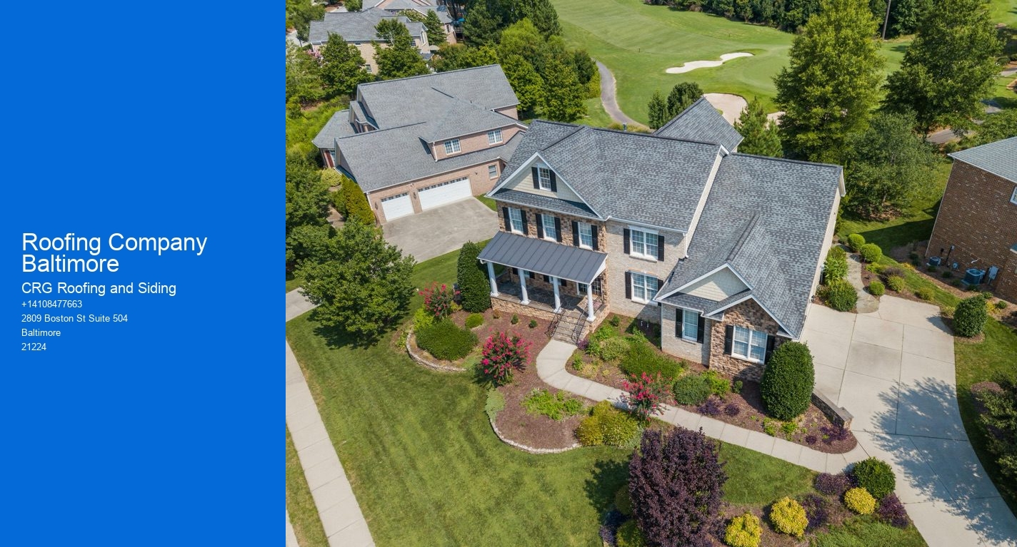 Roofing Company Baltimore